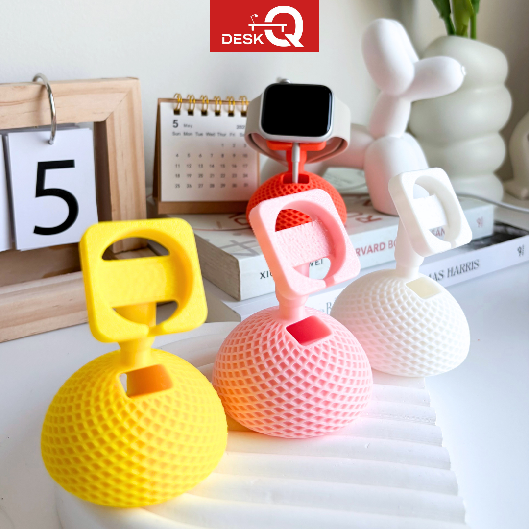 Đế Sạc Apple Watch Kiêm Giá Đỡ Đồng Hồ Thông Minh DeskQ, Phiên Bản iMac G4