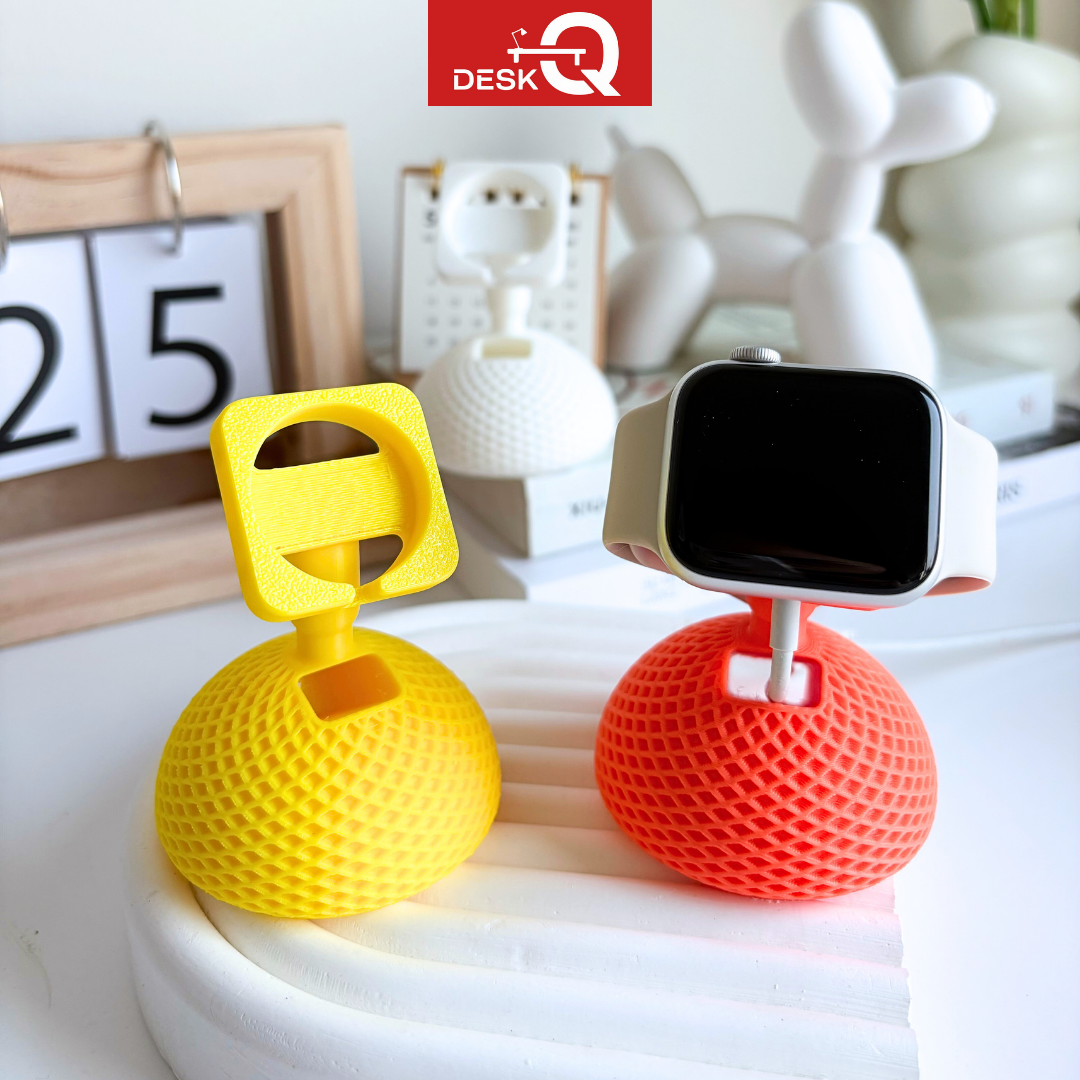 Đế Sạc Apple Watch Kiêm Giá Đỡ Đồng Hồ Thông Minh DeskQ, Phiên Bản iMac G4