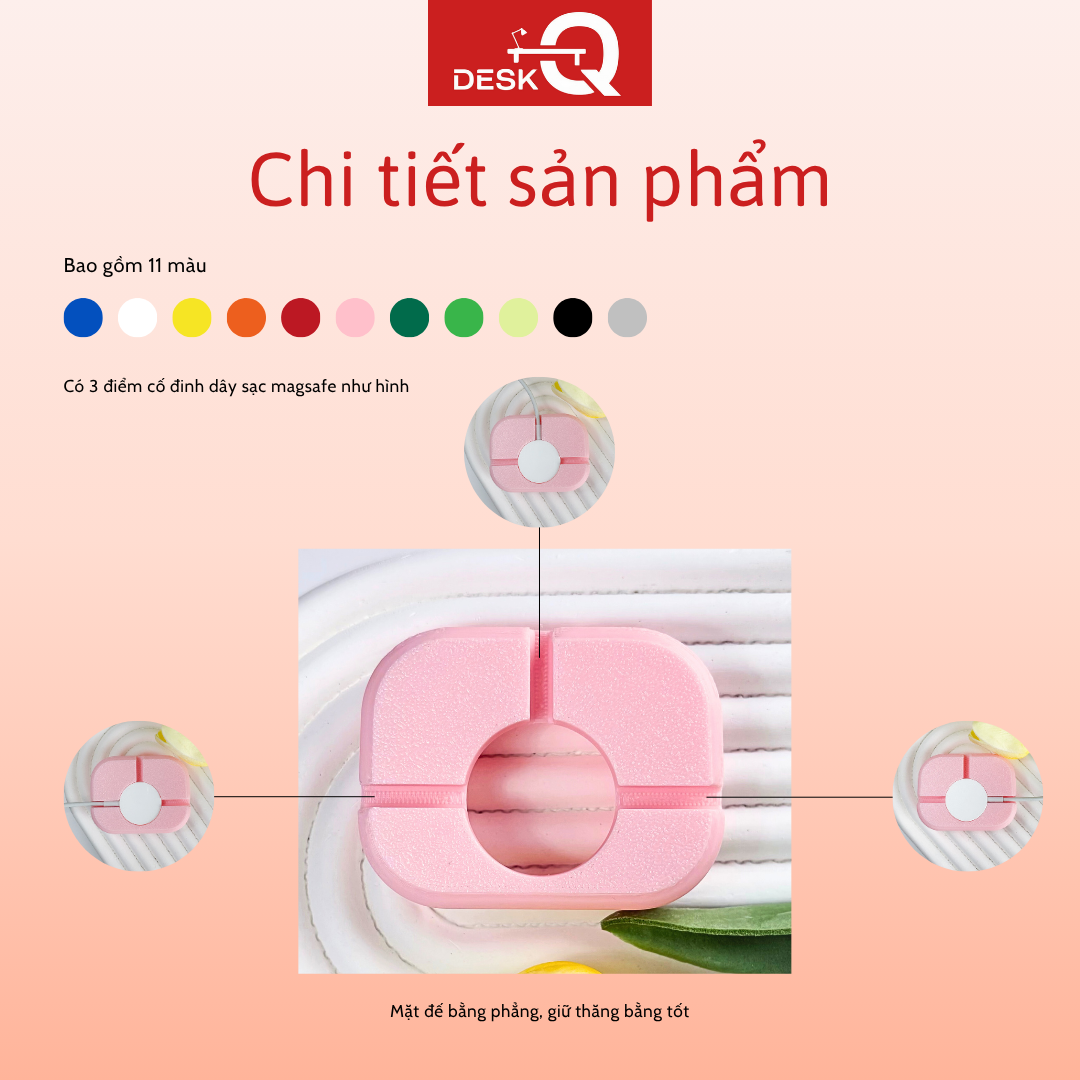 Đế Sạc Airpods Pro Phiên Bản Sử Dụng Sạc Magsafe Đồng Hồ Apple Watch
