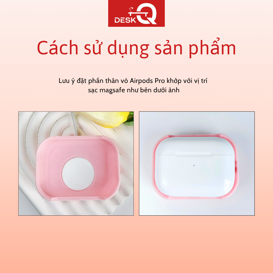 Đế Sạc Airpods Pro Phiên Bản Sử Dụng Sạc Magsafe Đồng Hồ Apple Watch