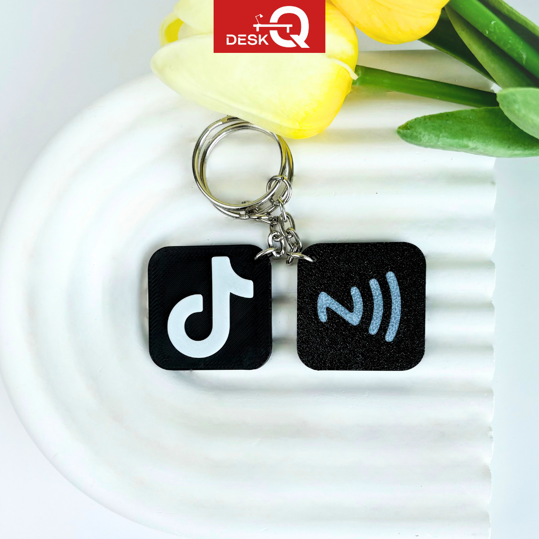 Móc Khóa Tag NFC Thông Minh Gắn Quét Link Mạng Xã Hội - Kết Nối Chỉ Với 1 Chạm