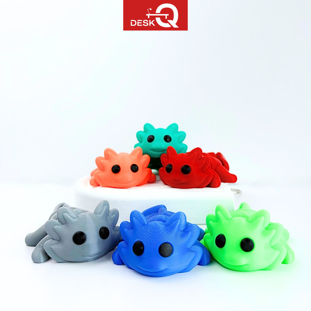 Móc Khóa Rồng Lúc Lắc Dễ Thương, Di Chuyển Khớp Gập Linh Hoạt, Flexi Keychain