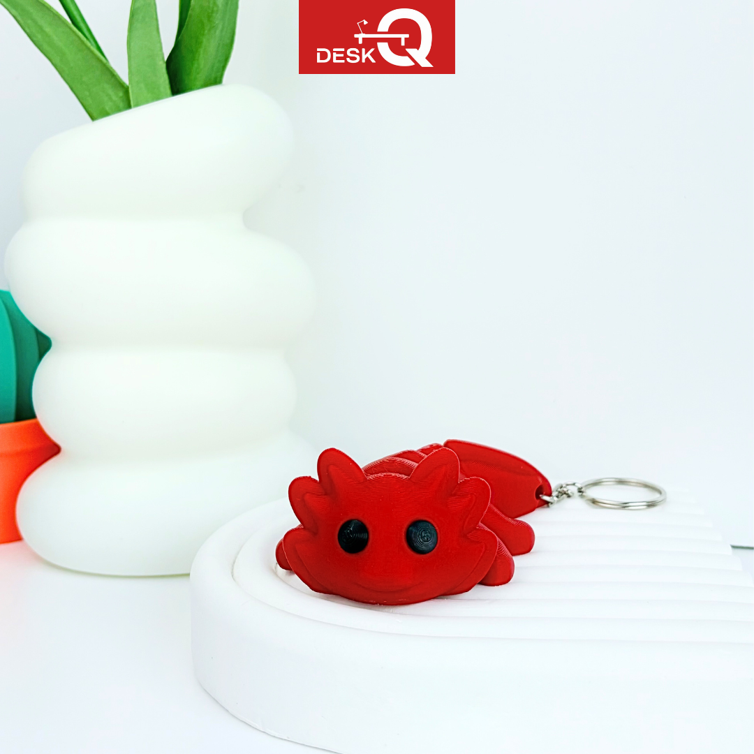 Móc Khóa Rồng Lúc Lắc Dễ Thương, Di Chuyển Khớp Gập Linh Hoạt, Flexi Keychain