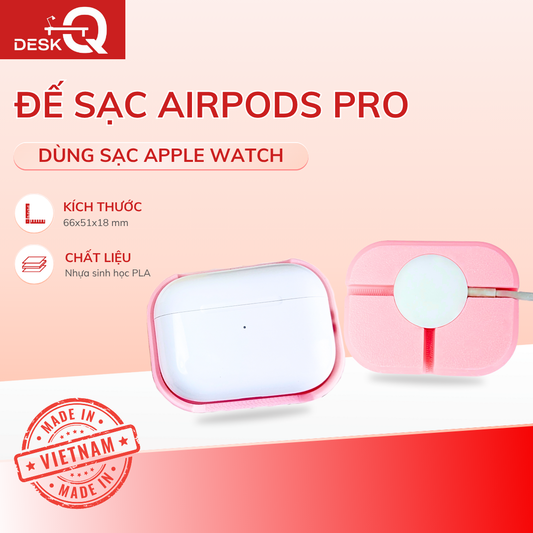 Đế Sạc Airpods Pro Phiên Bản Sử Dụng Sạc Magsafe Đồng Hồ Apple Watch
